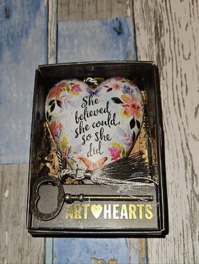 DEMDACO She Believed She Could So She Did Butterfly Floral Shape